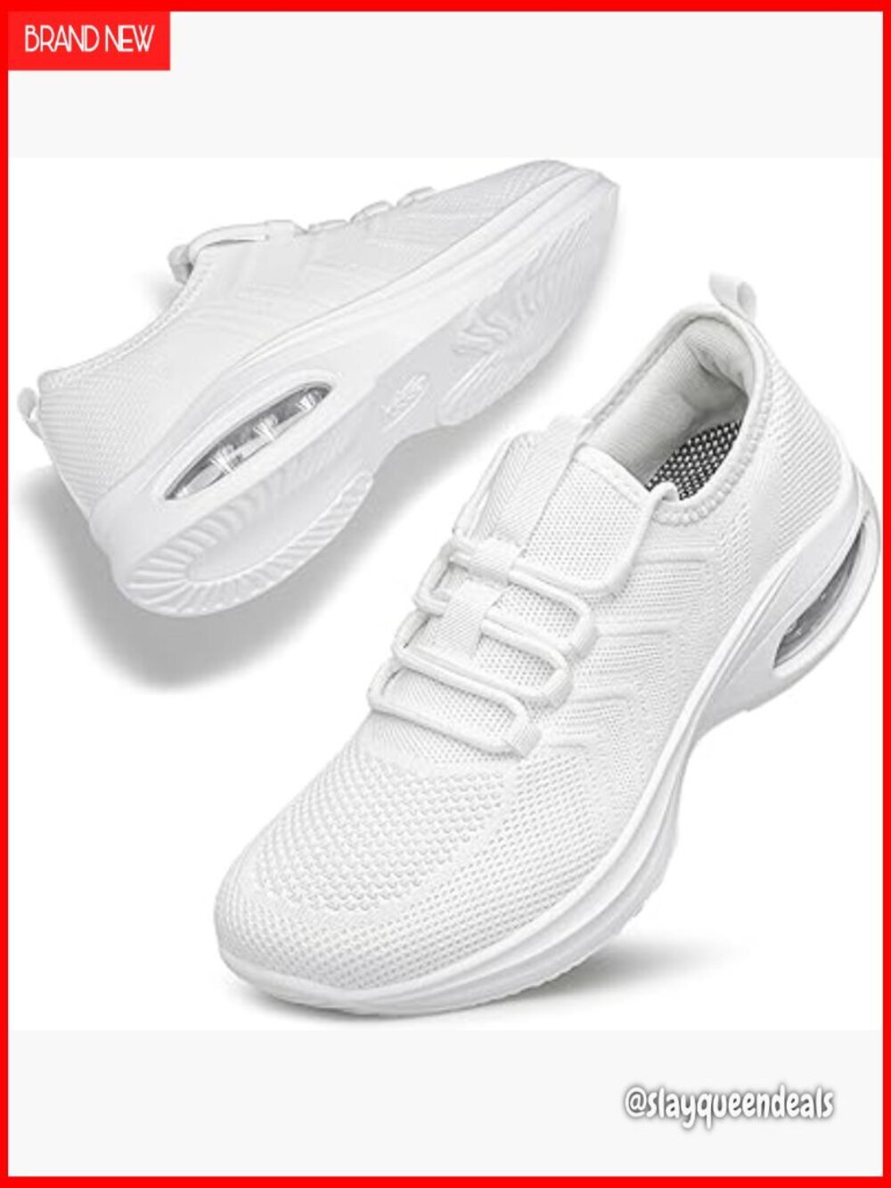Women's Wide Width Walking Shoes Cushioned Athletic Sneakers Gym Workout